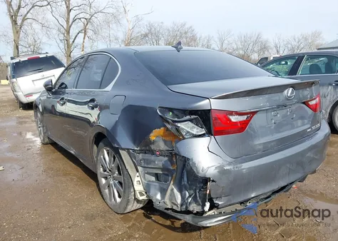 2014 Lexus Gs 350 z USA, uszkodzony, nr VIN JTHCE1BL3E5021610